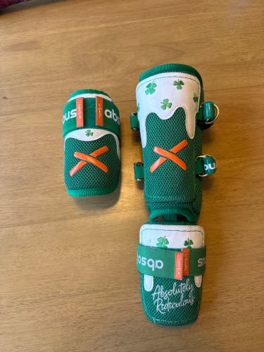 Green Senior Shin Guard (New) ELBOW SOLD SEPERATE.