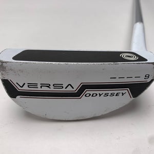 Odyssey Versa 9 White Black White Putter 34.5" Mens RH
