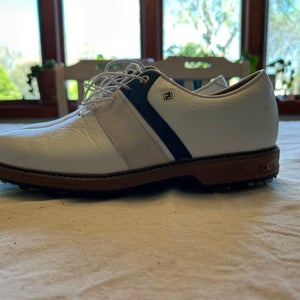 Men's Size M 10.0 (W 11.0) Footjoy Dryjoys Premiere Series Golf Shoes (Used)