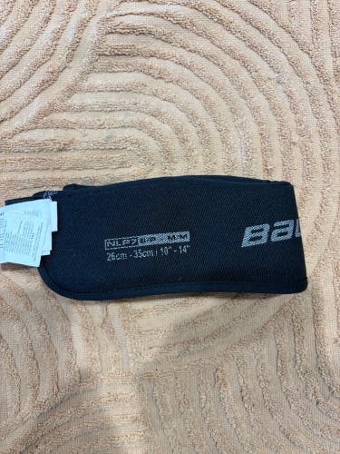 Black Bauer NLP7  Neck Guards | Small/Medium (Used)