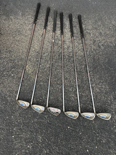 Men's Used Ping Right Handed Iron Set Regular Flex Steel Shaft 4,6,7,8,9,PW