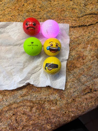 Top Flite Balls 6 Pack (Used)