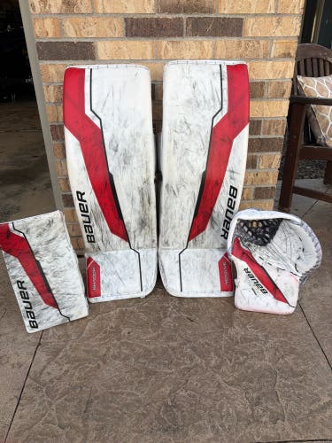 34" 2025 Bauer Hyperlite 2 Regular Goalie Full Set Pro Stock (Used)