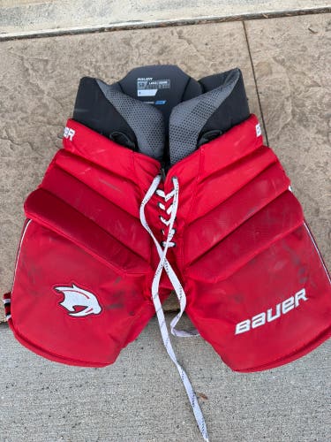 Senior Large 2025 Bauer custom Hockey Goalie Pants Pro Stock (Used)