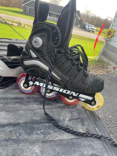 Mission Inline Skates Regular Width Size 8 (Used)