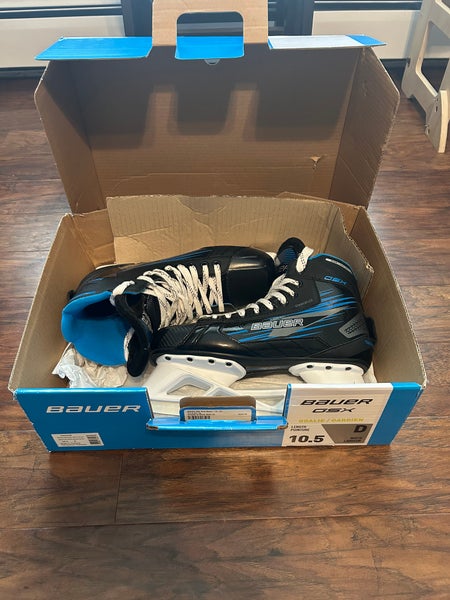 2024 Bauer GSX Hockey Goalie Skates Regular Width 10.5 (Used)