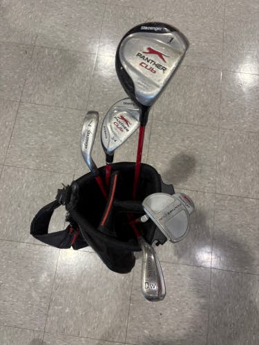 Junior Slazenger Panther Cub Clubs (Full Set - 5 Pieces) Right Handed (Used)