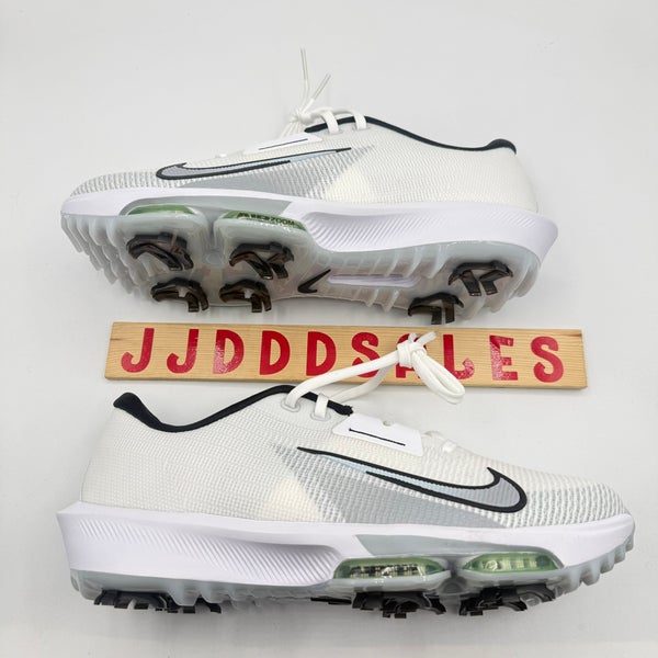 Nike Air Zoom Infinity Tour 2 Golf Shoes White Vapor FD0218-100 Men’s Sz 9.5 W Nike Air Zoom Infinity Tour 2 Golf Shoes White/Black/Green  main image 3