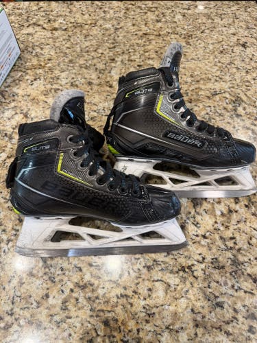 2021 Bauer Elite Hockey Goalie Skates Size 4 (Used)