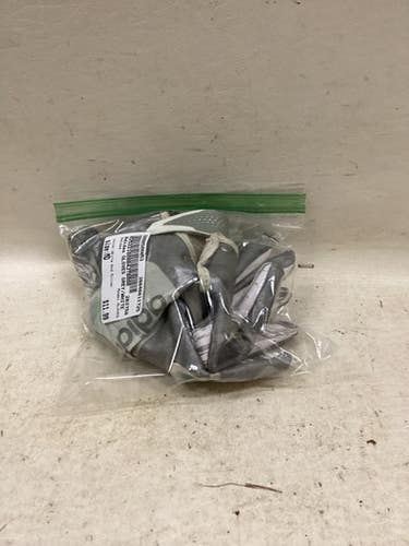 Used Adidas GLOVES FB Gloves White And Silver MD 11725-S000500053