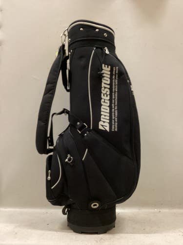 Used Bridgestone CART BAG Mens Cart Bag Black 11725-S000500111