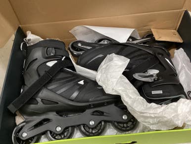 Used Rollerblade ZETRABLADE Senior Rec Fitness Skates Black Senior 10 11725-S000499646