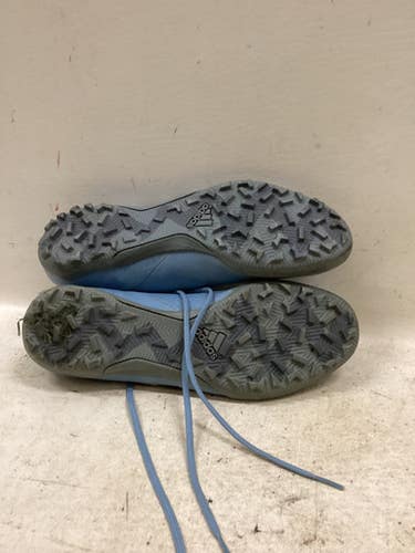 Used Adidas Soccer Turf Shoes Sky Blue Senior 10 11725-S000499732