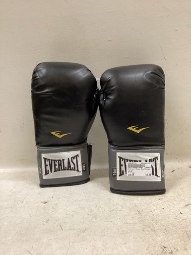 Used Everlast Heavy Bag Gloves Black Senior 11725-S000499734