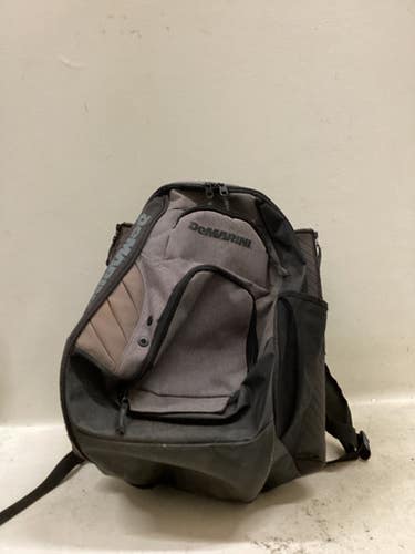 Used Demarini BACKPACK BLACK/GRAY BB/SB Player Backpack Black 11725-S000499764