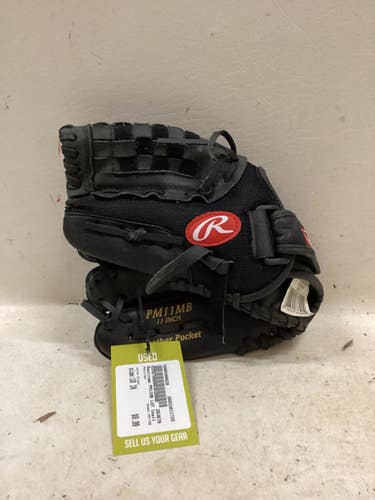 Used Rawlings PM11MB BB/SB Glove T-ball Black 10" 11725-S000499828