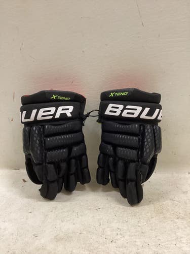 Used Bauer XTEND Youth Gloves Black 9" 11725-S000499864