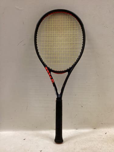 Used Wilson CLASH V3 100L Adult Tennis Racquet Black 4 1/8" 11725-S000499929