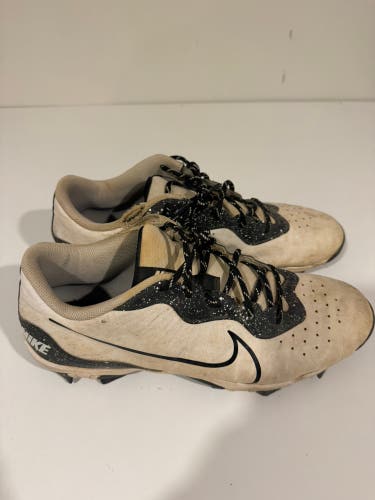 White Men's Size 13.0 (W 14.0) Nike Ultrafly Elite 4 Low Top Molded Cleats (Used)