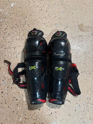 Senior Bauer Vapor 2X Pro 15" Shin Pads (Used)