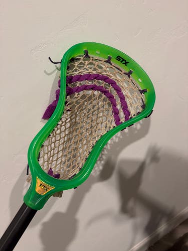 MIDFIELDER POCKET: New STX Stallion 1K Prism Slime Any Custom Stringing  Lime ECD HERO 4.0
