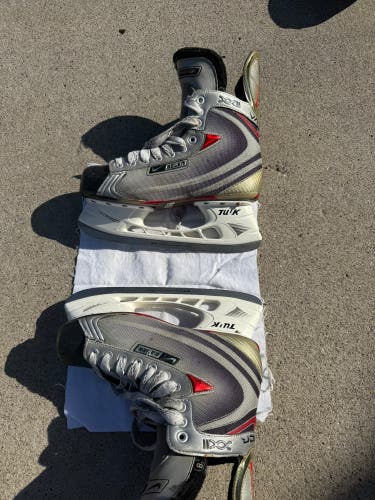 Used Nike Bauer Vapor XXII Size 8.5 D Ice Hockey Skates