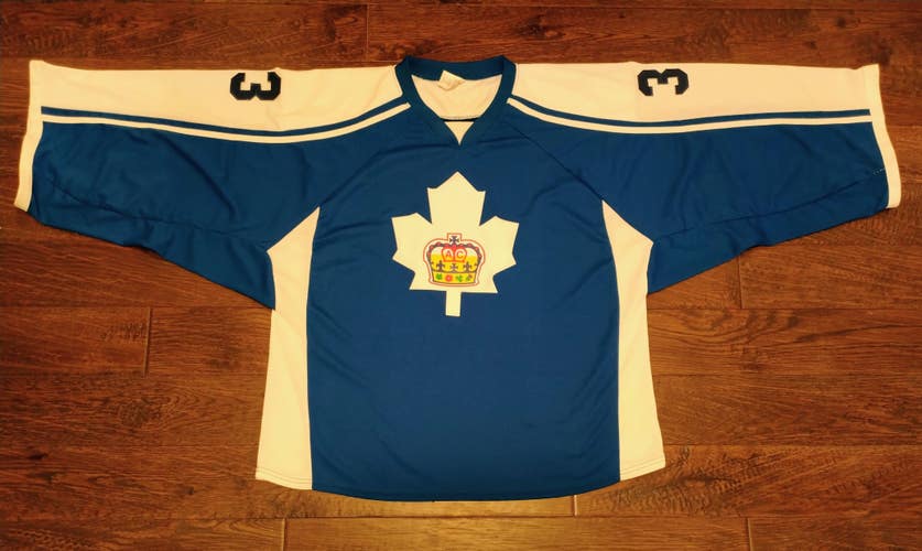 AK H7600G "Marlboros" Style Hockey Goalie Jersey - Royal- 2XL - New