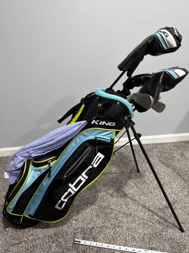 Junior Cobra King Jr Right Handed Clubs (Full Set) 7 Pieces (Used)