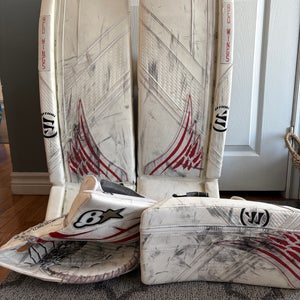 34" Warrior Ritual G6 Full Right Goalie Full Set (Used)