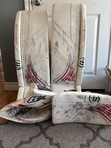 34" Warrior Ritual G6 Full Right Goalie Full Set (Used)