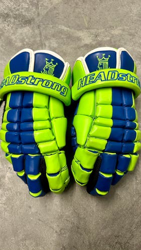 *NEW* Headstrong Foundation Brine Deft Lacrosse Gloves (Large)