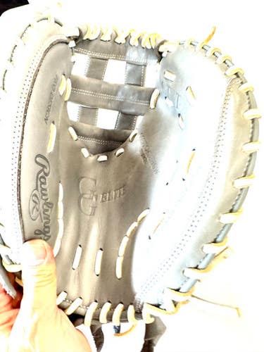Used Rawlings GG ELITE FASTPITCH BB/SB Catchers RH Throw Grey 33" 11860-S000307057