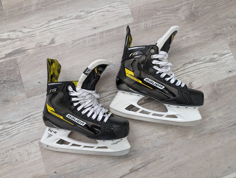 Bauer Supreme M3 Hockey Skates Extra Wide Width Size 6.5 (Like new)