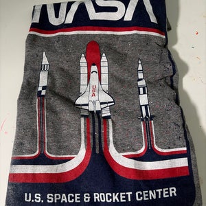 NASA U.S. Space and Rocket Center Gray Small Adult Shirt (New No Tags)