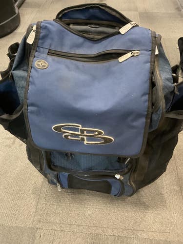Used BoomBah BASEBALL WHEELED BAG BB/SB Player Wheeled Bag Royal Blue 11614-S000234411
