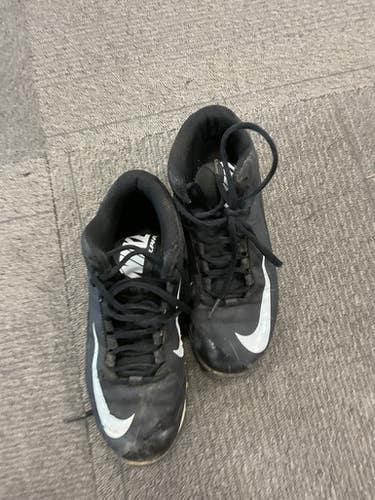 Used Nike ALPHA BB/SB Cleats Black Junior 05.5 11614-S000234413