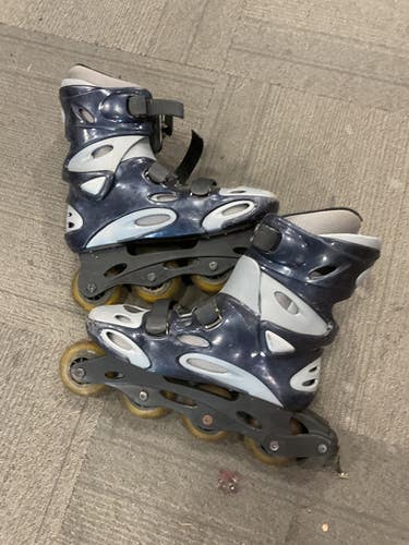 Used EUROPA ROLLER BLADE Senior Roller Quad Skates Navy Blue Senior 10 11614-S000234407