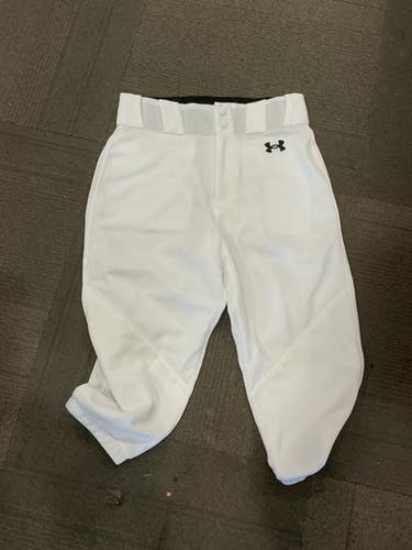 Used Under Armour BASEBALL PANT BB/SB Pant Mens White SM 11614-S000234382