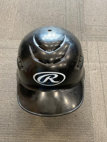 Used Rawlings BATTING HELMET Batting Helmet No Mask Black S/M 11614-S000234359