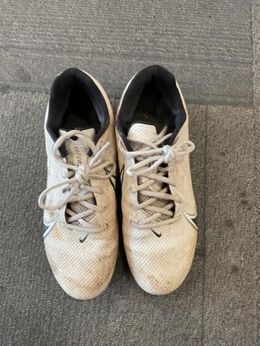 Used Nike VAPOR 360 SPEED SYSTEM Jr FB Cleats White Junior 06.5 11614-S000234331