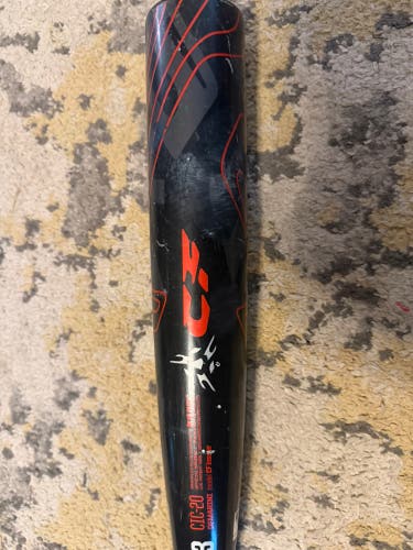 2019 DeMarini CF Insane Composite BBCOR Certified Bat (-3) 28 oz 31" (Used)