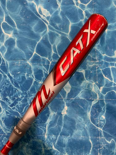 2023 Marucci CAT X Composite Bat USSSA Certified (-10) Composite 20 oz 30" (Used)