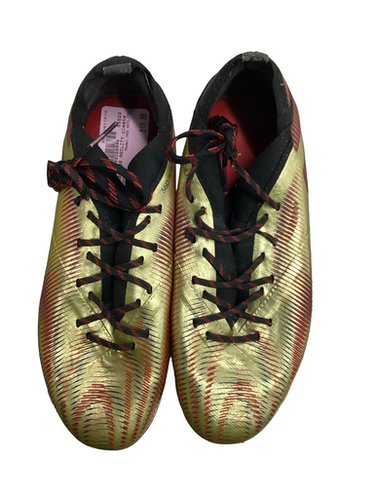 Used Adidas 360 AGILITY Soccer Cleats Gold Junior 03 11613-S000180137