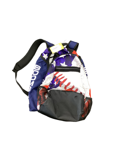 Used BoomBah BB/SB Player Backpack Navy Blue 11613-S000180110