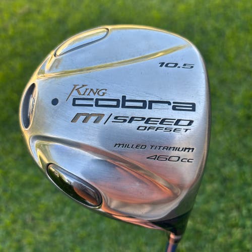King Cobra M/Speed Offset Driver 10.5 45" Aldila NV-m Regular Flex 460cc*