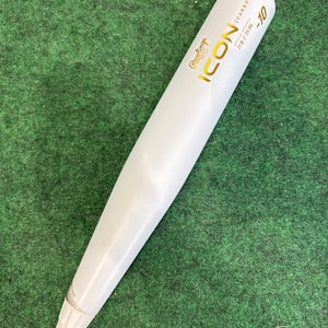 2024 Rawlings Icon Composite Bat USSSA Certified (-10) Composite 21 oz 31" (Used)