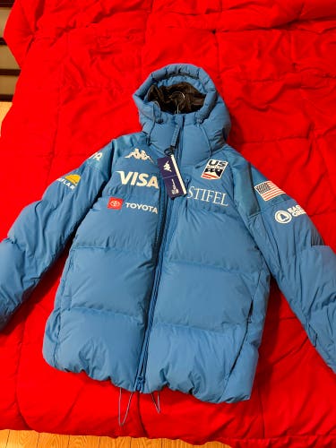 Kappa US SKI TEAM Blue Deep Water Team Jacket size L