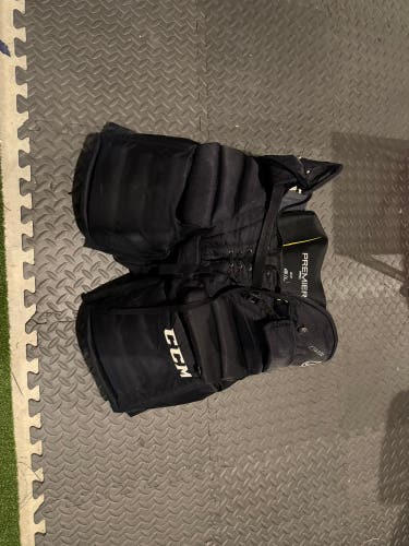 Senior Large 2017 CCM Premier Pro Hockey Goalie Pants (Used)