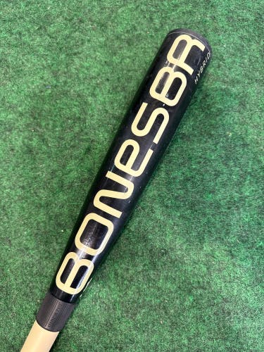 2025 Warstic Bonesaber Hybrid Bat USABat Certified (-8) Hybrid 22 oz 30" (Used)
