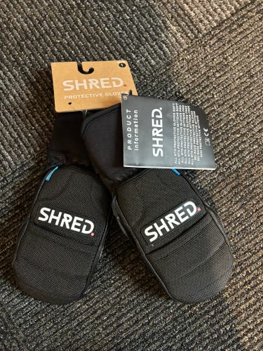 Black Small Women's Shred Gloves (New)